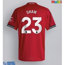 Manchester United Luke Shaw #23 Domaci Dres 2025-26 Kratak Rukav